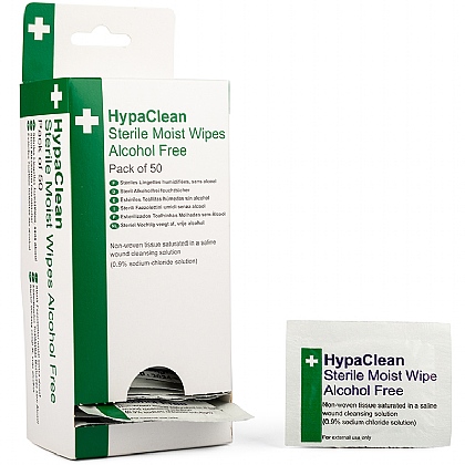 HypaClean Sterile Moist Wipe Dispenser (with 50 Sterile Moist Wipes)