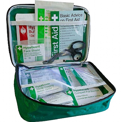 BS 8599-2 Car and Taxi First Aid Kit in Pouch 