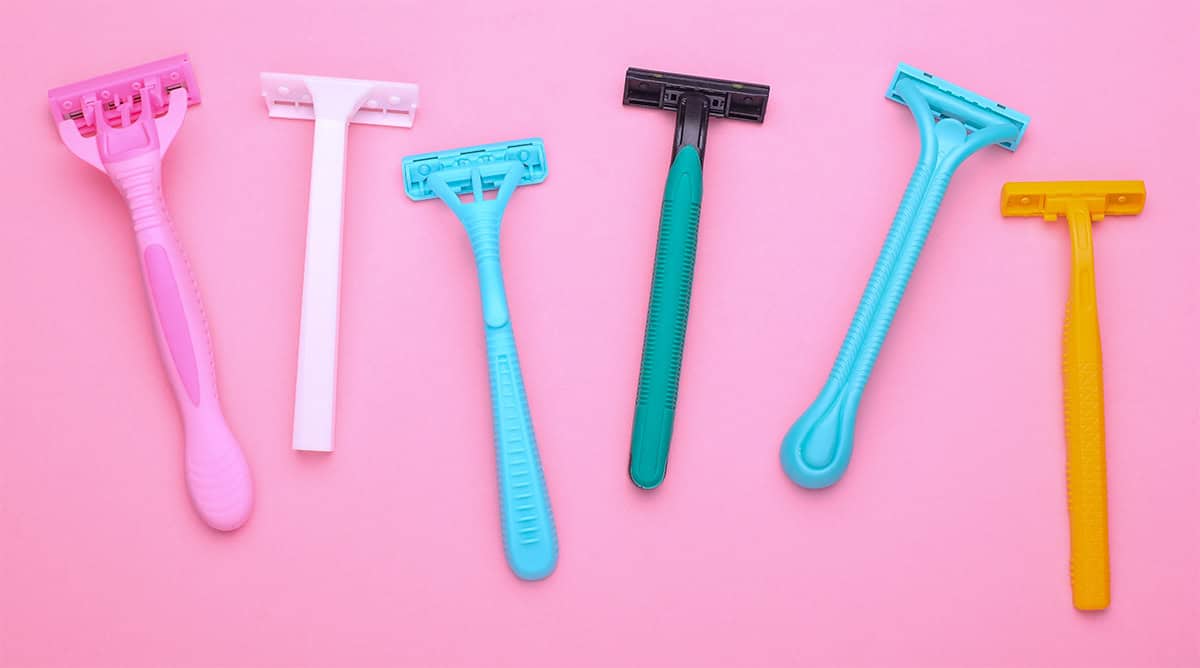 Shavers to remove excess hair