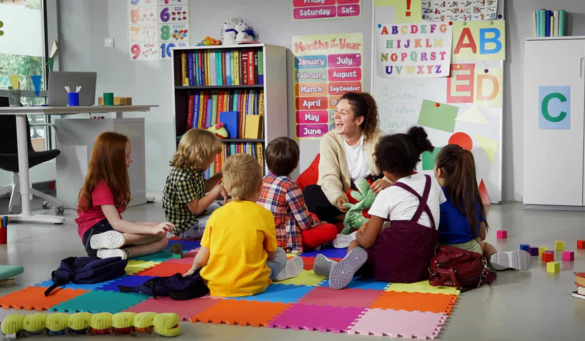 An image of a childcare setting