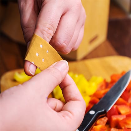 How to Bandage a Finger