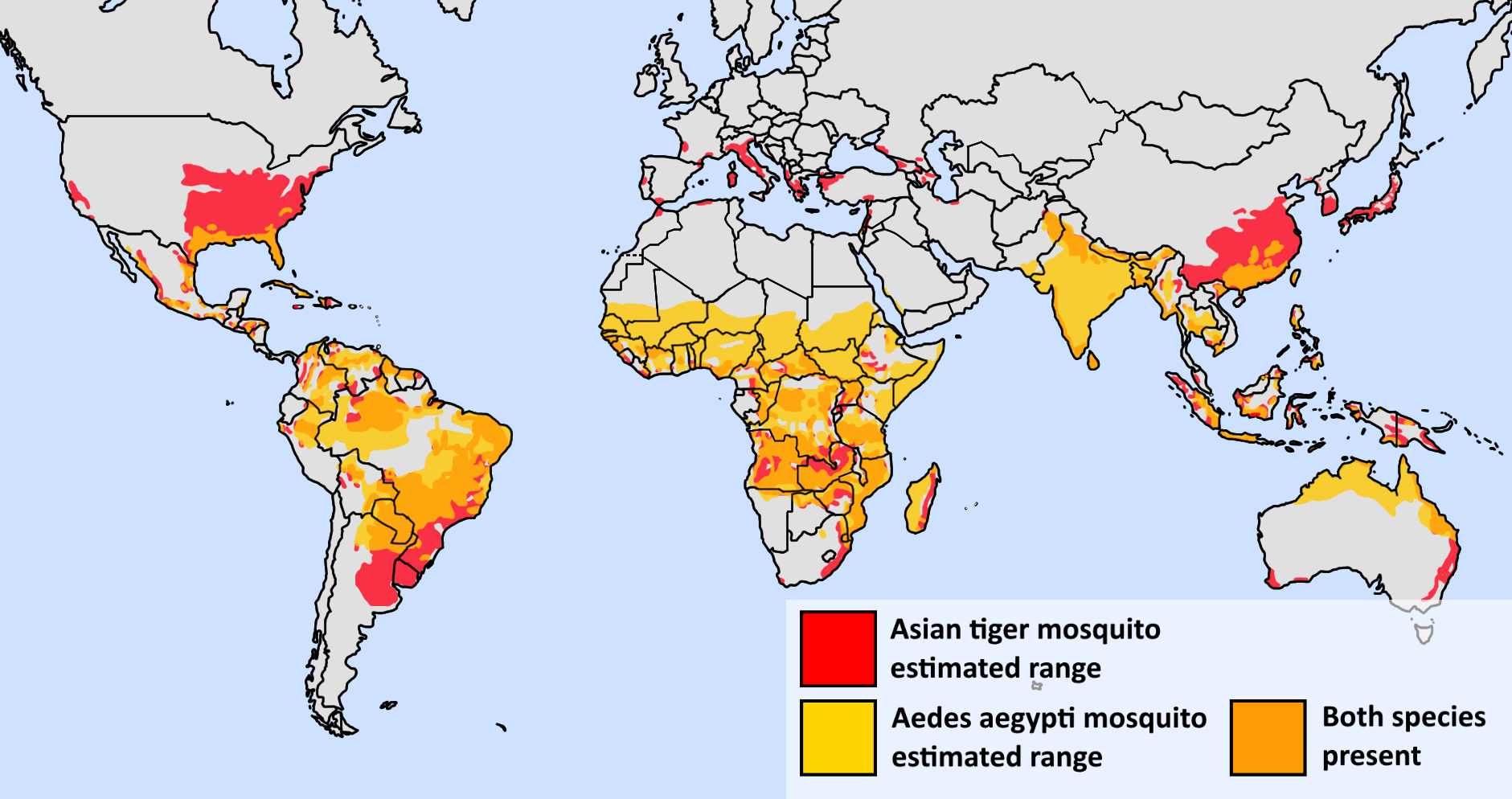 Mosquitoborne diseases Where am I at risk? First Aid Online