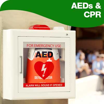 AEDs and CPR