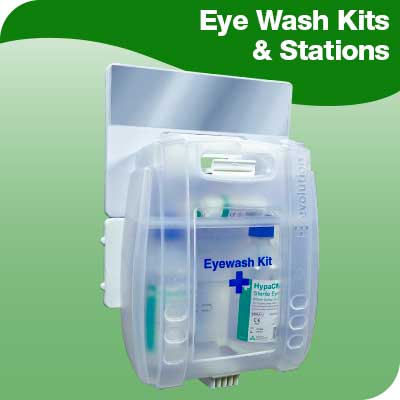 Eye Wash Kits, Stations, Points & Dispensers