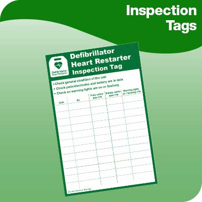 Inspection Tags for Equipment