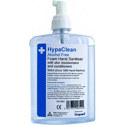 Alcohol Free Hand Sanitiser