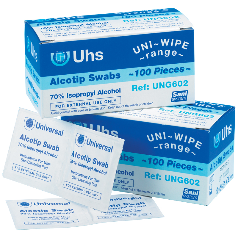 alcohol wipes for injections