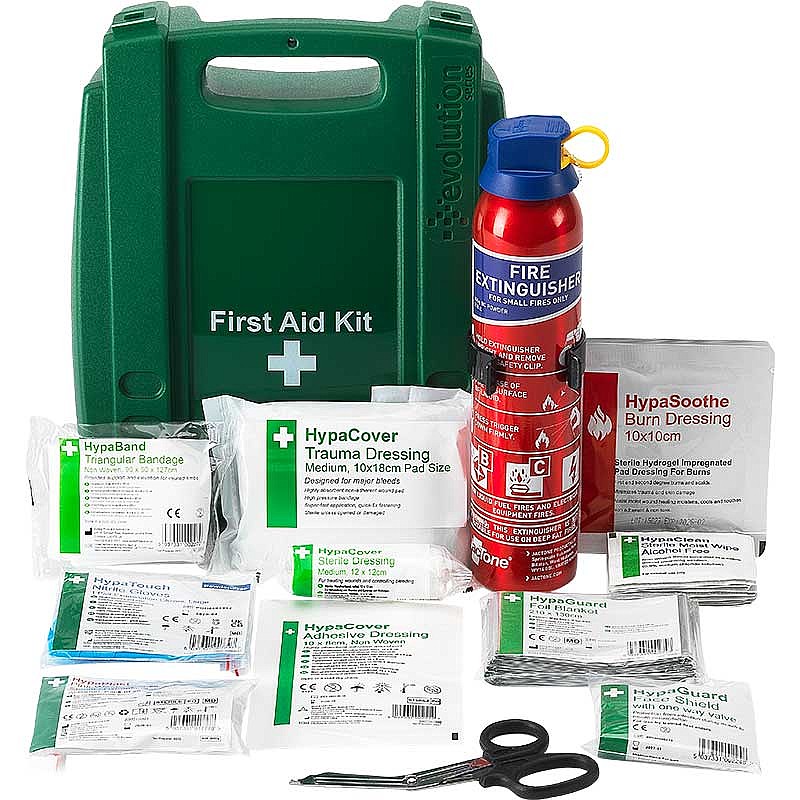 Truck and Van First Aid Kit with Fire 