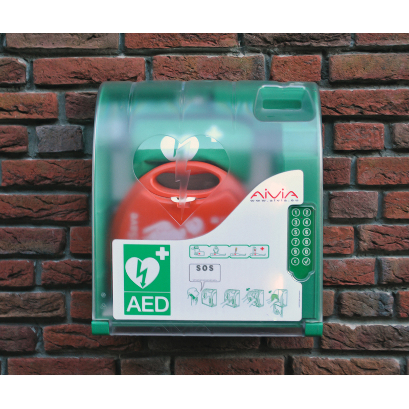 Outdoor Aed Cabinet With Digicode Cabinets First Aid Online