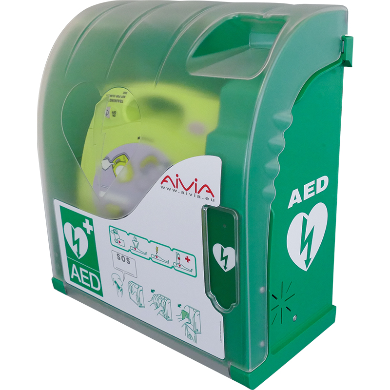 Alarmed Outdoor Aed Cabinet Cabinets First Aid Online