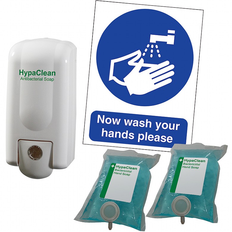 antibacterial soap dispenser