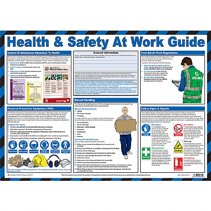 Health & Safety at Work Guidance Poster