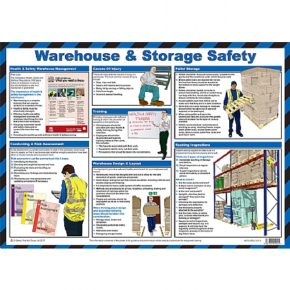 Warehouse & Storage Safety Guidance Poster