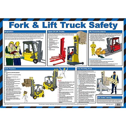 Fork & Lift Truck Safety Poster