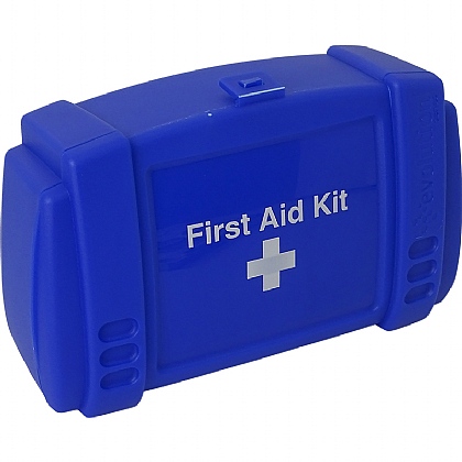 Small Evolution Blue First Aid Kit Case, Empty