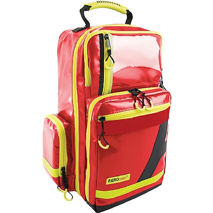 Emergency Backpack, Large, PVC, Red