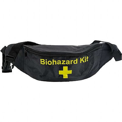 Black Biohazard Bum Bag