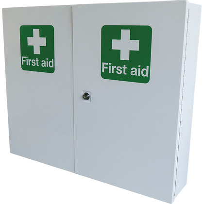 Double Door, Single Depth First Aid Cabinet 