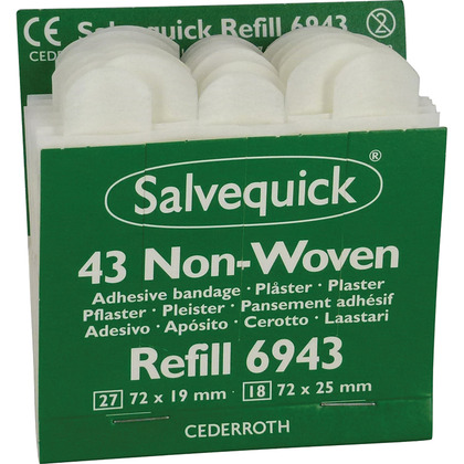 Salvequick Non Sterile Non Woven Plasters