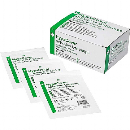 HypaCover Adhesive Dressing, Large 10cm x 8cm