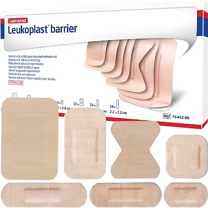 Leukoplast Barrier Waterproof Plasters Assortment (120 Pack)
