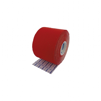 Leukotape K Kinesiology Tape, Red, 5cm x 5m