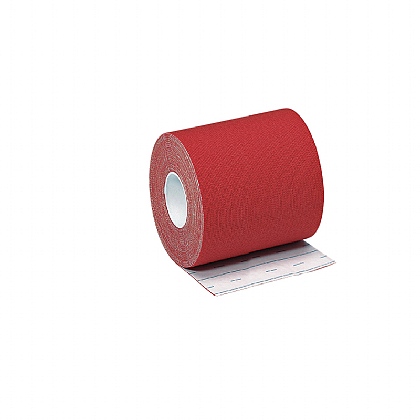 Leukotape K Kinesiology Tape, Red, 7.5cm x 5m