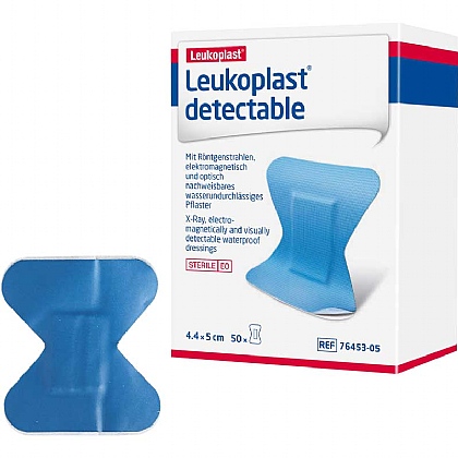 Leukoplast Detectable X-Ray Plasters, Fingertip (Pack of 50)