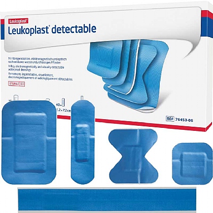 Leukoplast Detectable X-Ray Plasters, Assorted (Pack of 95)
