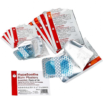 HypaSoothe Burn Plasters, Assorted (10 Pack)