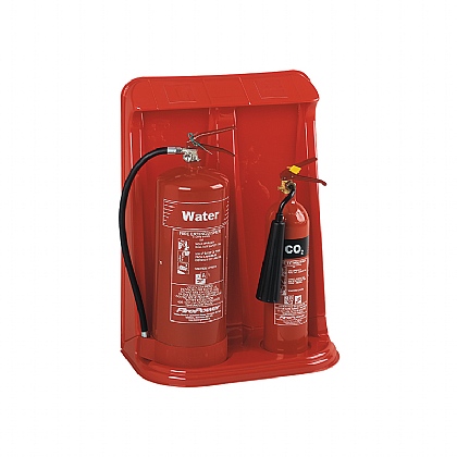 Double Extinguisher Stands