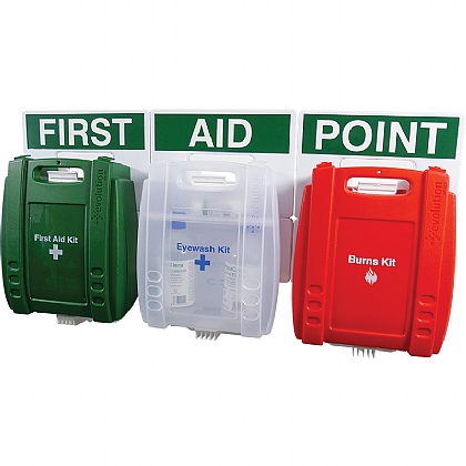 Evolution First Aid, Eye Wash & Burns Point (Medium)