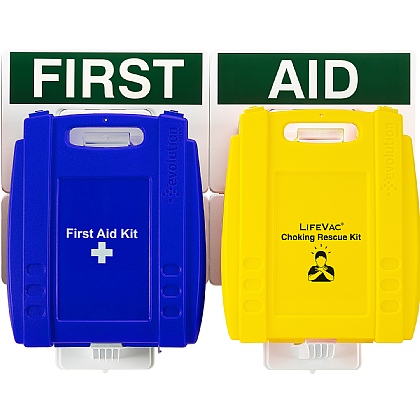 Evolution LifeVac and Catering First Aid Point (British Standard Compliant)