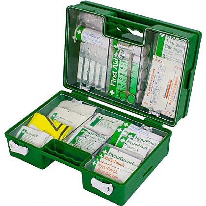 Industrial 11-20 Persons High Risk First Aid Kit in Green Case