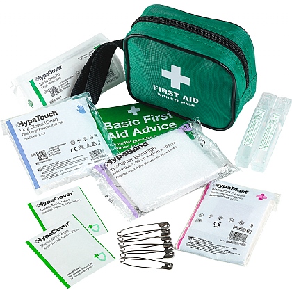 Personal First Aid Kit with Eye Wash