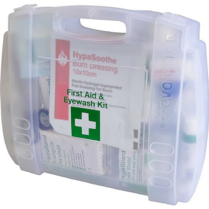 Evolution BS 8599 Compliant First Aid & Eyewash Kit Small