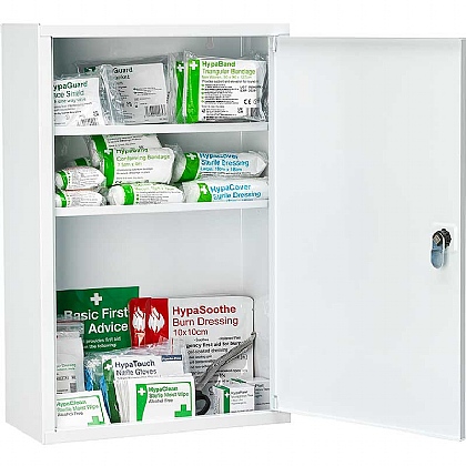 First Aid Cabinet BS 8599 Compliant, Medium