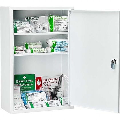 First Aid Cabinet BS 8599 Compliant, Small