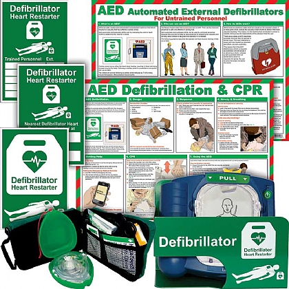 Philips Laerdal HeartStart HS1 AED Bundle