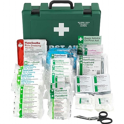 Workplace First Aid Kit BS8599 Compliant, Large