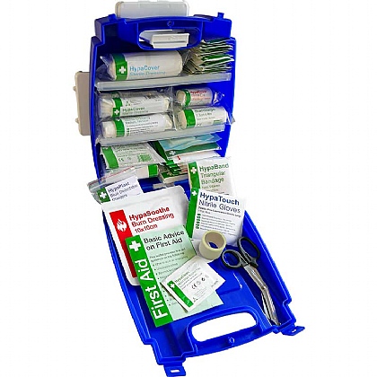 Blue Evolution Plus Catering BS 8599 Compliant First Aid Kit, Small