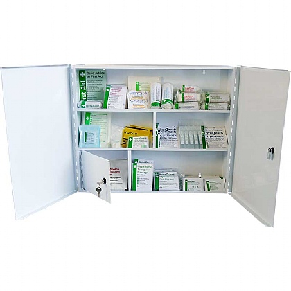 Industrial High-Risk Medium First Aid Cabinet (BS 8599 Compliant)