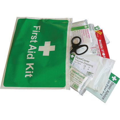 Truck and Van First Aid Kit in Vinyl Wallet