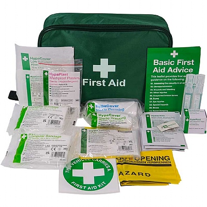 Vehicle First Aid Kit in Nylon Case