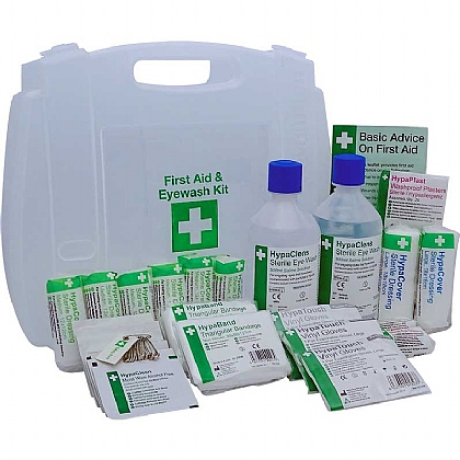1-10 Persons First Aid and Eyewash Kit