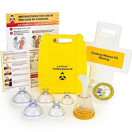 Wall-Mounted LifeVac Kit in Evolution Case