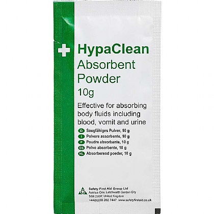 HypaClean Absorbent Body Fluid Powder 10g (Pack of 20)