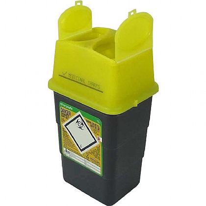 Sharps Disposal Bin 1 Litre