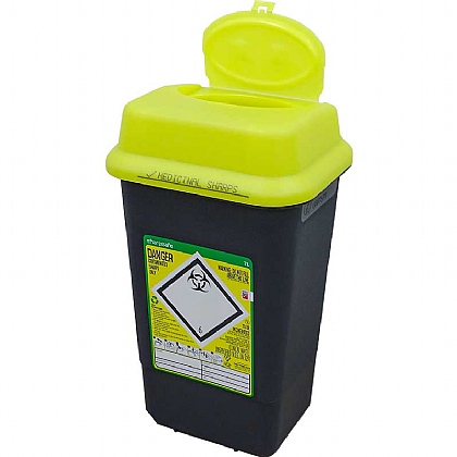 Sharps Disposal Bin, 7 Litre