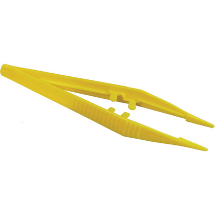 Plastic Disposable Forceps (Pack of 10 Tweezers)